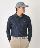 Polo shirt men's adabat adabat 2025 autumn/winter new golf wear