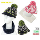 キャップ レディース ビバハート VIVA HEART 2025 秋冬 新作 ゴルフ