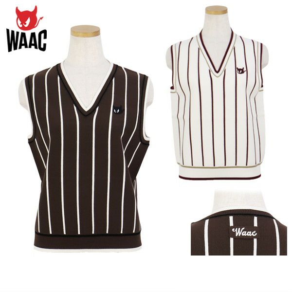 WAACゴルフレディースベスト人気春夏 ベスト レディース ワック WAAC 日本正規品 2025 秋冬 新作 ゴルフウェア