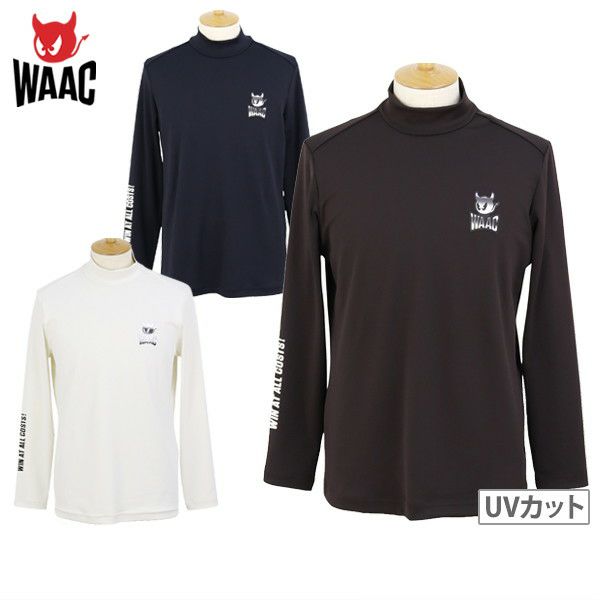 【大感謝祭P10倍】【送料無料】ハイネックシャツ メンズ ワック WAAC 日本正規品 2025 秋冬 新作 ゴルフウェア 072254000 ハイネックシャツ メンズ ワック WAAC 日本正規品 2025 秋冬 新作