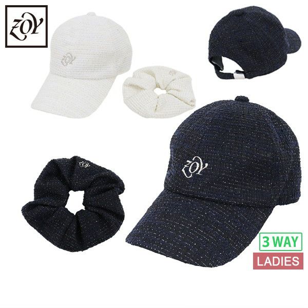 【大感謝祭P10倍】【送料無料】キャップ レディース ゾーイ ZOY 2025 秋冬 新作 ゴルフ 071654800 キャップ レディース ゾーイ ZOY 2025 秋冬 新作 ゴルフ