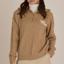 Sweater Women's MONA DELSOL MONA DELSOL 2025 Autumn/Winter New Golf Wear
