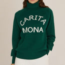 Sweater Women's MONA DELSOL MONA DELSOL 2025 Autumn/Winter New Golf Wear