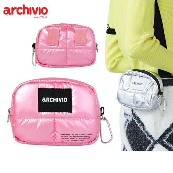 カートポーチ レディース アルチビオ archivio 2025 秋冬 新作 ゴルフ