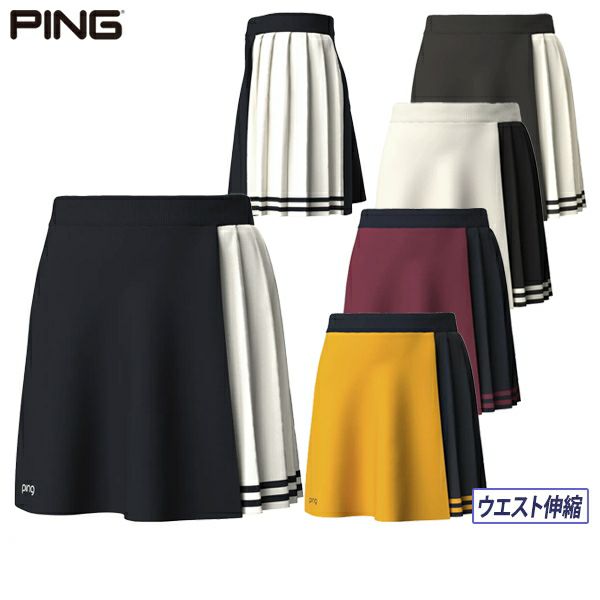 【大感謝祭P10倍】【送料無料】スカート レディース スカート ピン PING 2025 秋冬 新作 ゴルフウェア 622-5234002 スカート レディース ピン PING 2025 秋冬 新作 ゴルフウェア