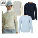 Crew Neck Sweater Women's ZOY 2025 Autumn/Winter New Golf Wear