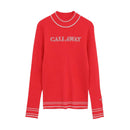 セーター レディース キャロウェイ アパレル キャロウェイ ゴルフ Callaway APPAREL 2025 秋冬 新作 ゴルフウェア