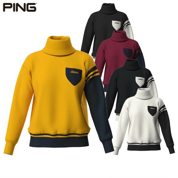 【大感謝祭P10倍】【送料無料】セーター レディース ピン PING 2025 秋冬 新作 ゴルフウェア 622-5275001 セーター レディース ピン PING 2025 秋冬 新作 ゴルフウェア