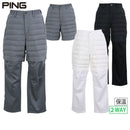 Long Pants Men's PING 2025 Autumn/Winter New Golf Wear