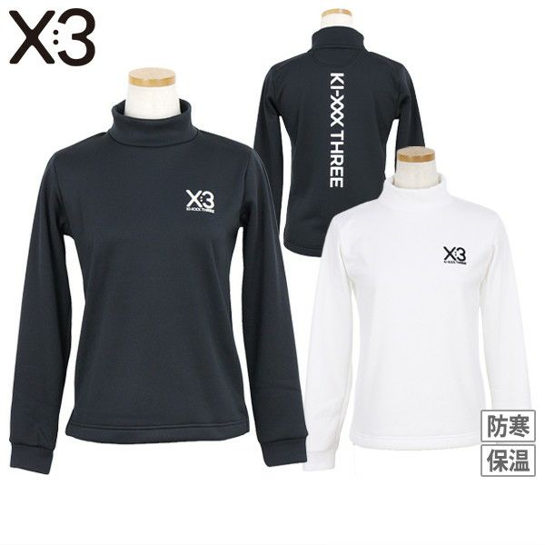 新品未使用品 KI-X THREE レディースモックネックTシャツ Sサイズ 新品未