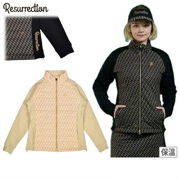 【送料無料】ブルゾン レディース レザレクション Resurrection 2025 秋冬 新作 ゴルフウェア be34ou19-w ブルゾン レディース レザレクション Resurrection 2025 秋冬 新作