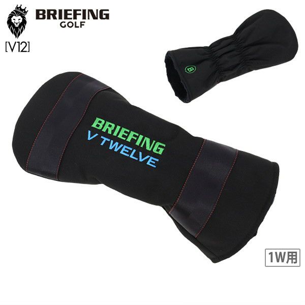 ヘッドカバー ドライバー用 メンズ レディース V12 ゴルフ× BRIEFING ヴィ・トゥエルブ×ブリーフィング 2025 秋冬 新作 ゴルフ v122521-ac14 ヘッドカバー ドライバー用 メンズ レディース V12 ゴルフ× BRIEFING