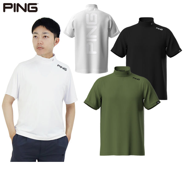 ピン PING 2025 春夏 新作 ハイネックシャツ メンズ ゴルフウェア ハイネックシャツ メンズ ピン PING 2025 春夏 新作 ゴルフウェア