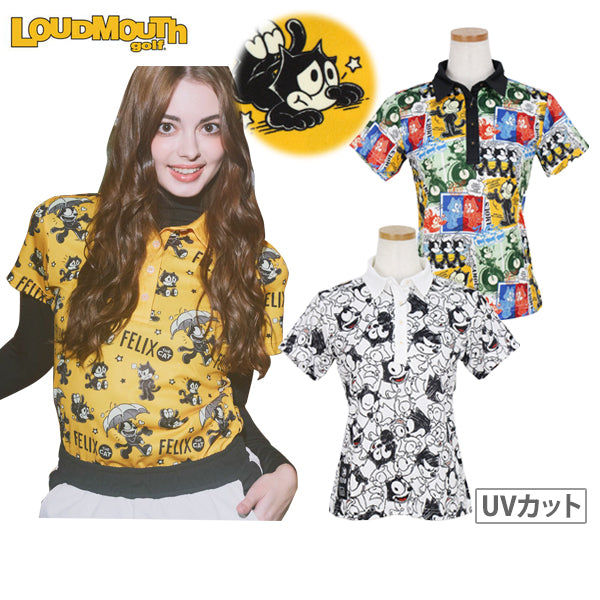 半袖ポロシャツ レディース ラウドマウス ゴルフ LOUDMOUTH GOLF 日本