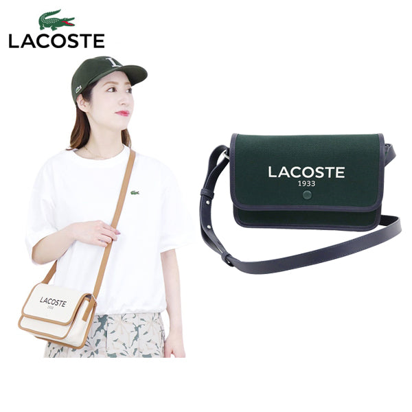 ショルダーバッグ メンズ レディース ラコステ LACOSTE 日本正規品