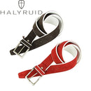 Harrilled/suede belt casual taste