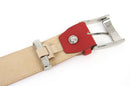 Leather Belt Harrilled Halyruid