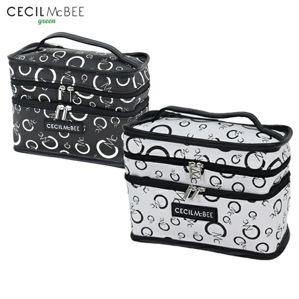 CECIL McBEE  モノグラム柄 カートバッグ BK CECIL McBEE モノグラム柄 カートバッグ BK CECIL McBEE