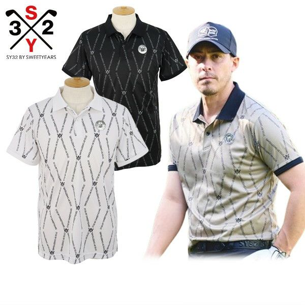 ポロシャツ メンズ SY32 by SWEET YEARS GOLF エスワイサーティトゥ バイ スィートイヤーズ ゴルフ 日本正規品 20