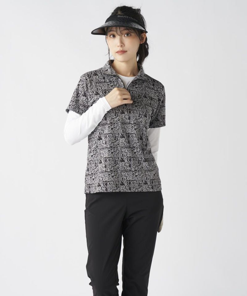 폴로 셔츠 여성 marie claire marie claire sport marie claire sport 2025 가을/겨울 신작 골프웨어