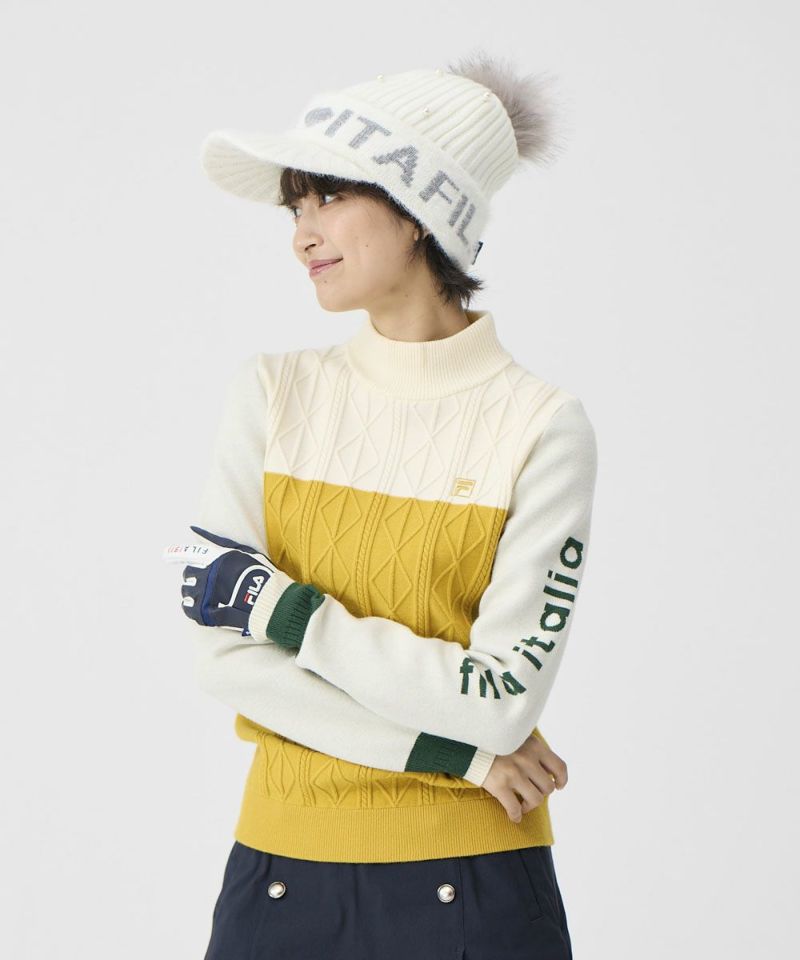 毛衣女士FILA FILA高尔夫FILA GOLF 2025秋冬新款高尔夫服装