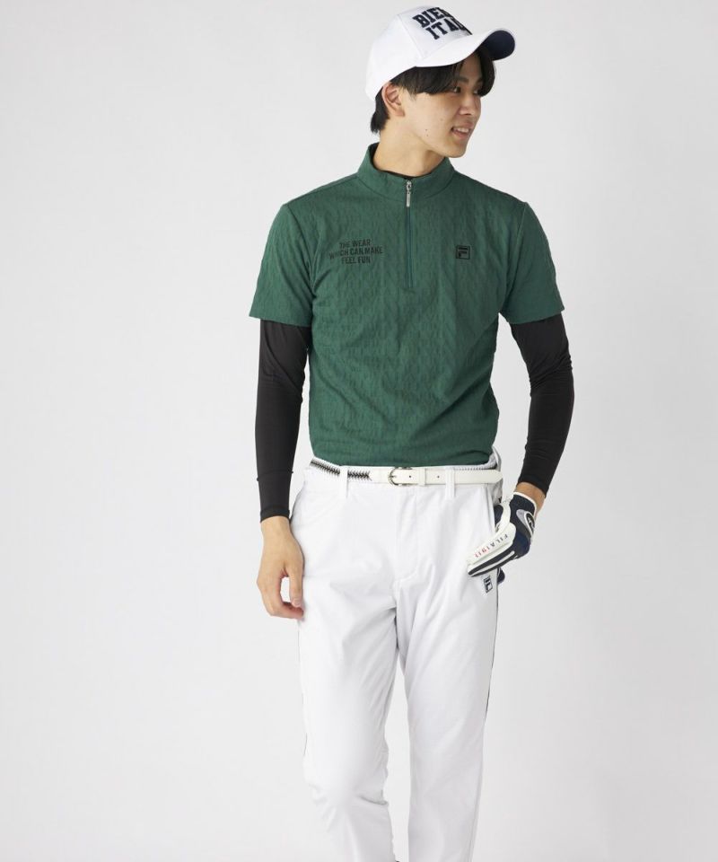 ポロシャツ メンズ フィラ フィラゴルフ FILA GOLF 2025 秋冬 新作 ゴルフウェア