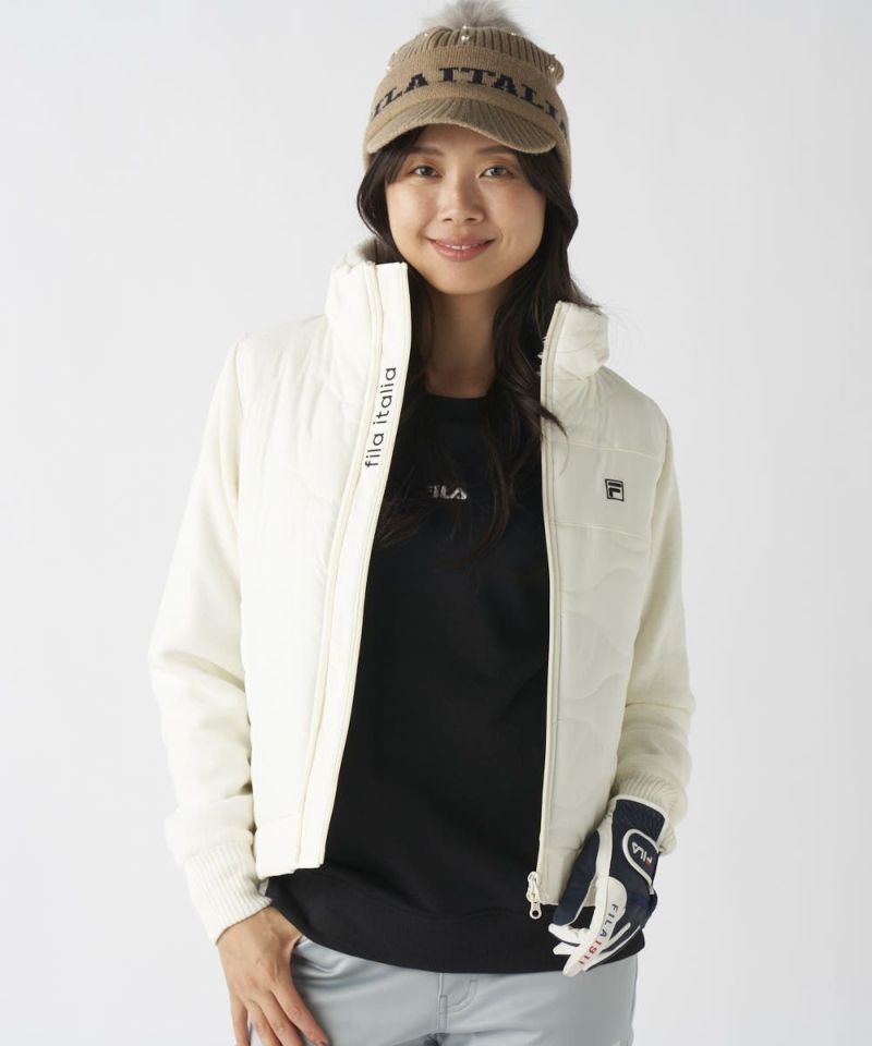 여성용 패딩 블루슨 필라 골프 필라 골프 2025 가을/겨울 새 골프 착용