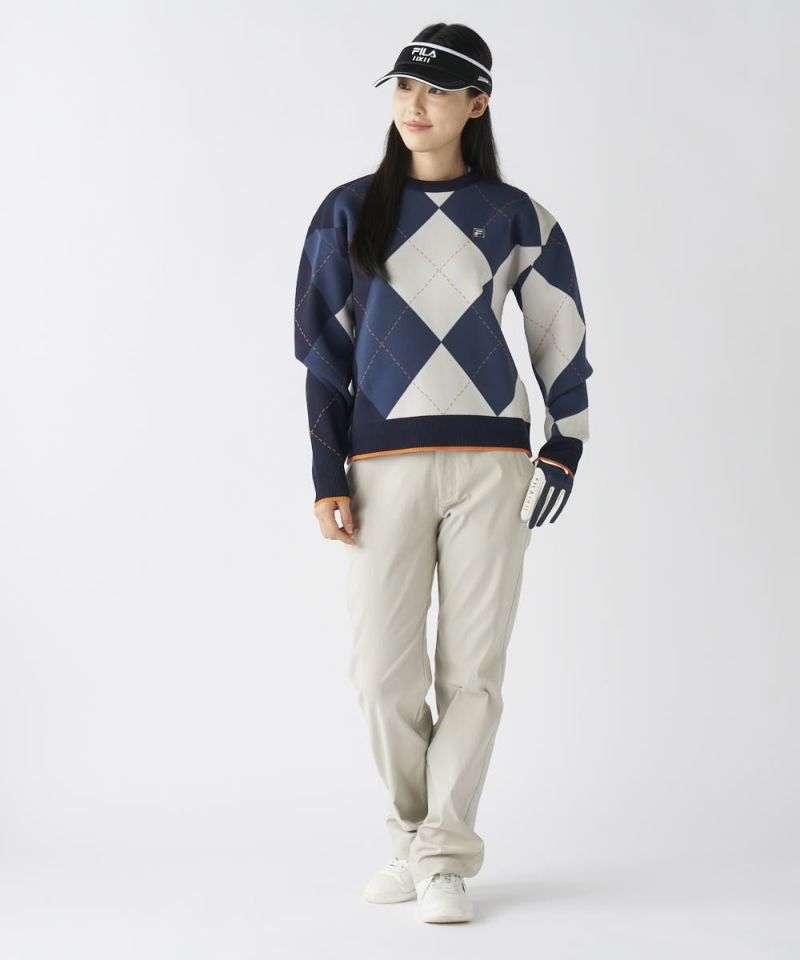 女子长裤Fila Fila Golf Fila高尔夫2025秋季/冬季新高尔夫服装