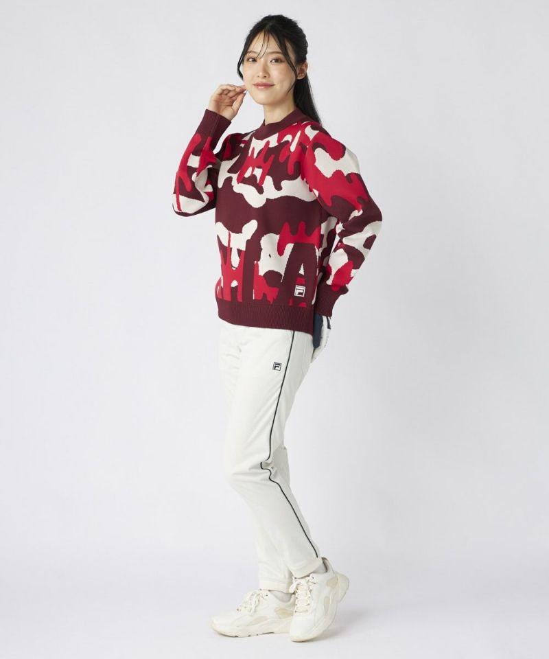 여성을위한 긴 바지 필라 필라 골프 필라 골프 2025 가을/겨울 새 골프웨어