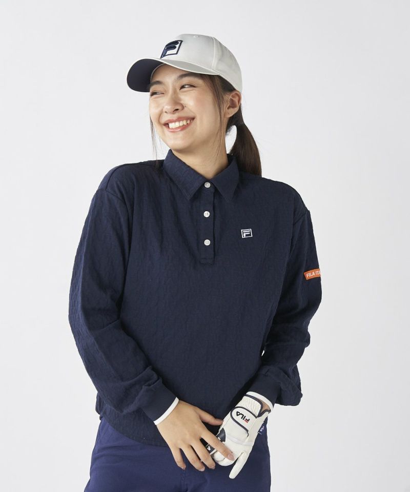 polo衫女士菲拉菲拉高尔夫球FILA GOLF 2025秋冬新款高尔夫球服