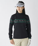 여성을위한 하이 넥 셔츠 필라 필라 골프 필라 골프 2025 가을/겨울 새 골프 착용