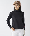 高领衬衫女士菲拉菲拉高尔夫FILA GOLF 2025秋冬新款高尔夫运动服