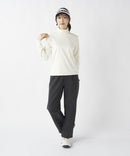 高领衬衫女士菲拉菲拉高尔夫FILA GOLF 2025秋冬新款高尔夫运动服