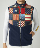 Vest Men 's Loudmouth Golff Loudmouth 골프 일본인 정통 일본 표준 2025 가을/겨울 뉴 골프 착용