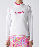 高领衬衫女士圆鼠高尔夫球LOUDMOUTH GOLF日本正品日本规格2025秋冬新款高尔夫球服