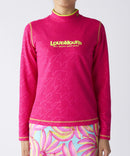 高领衬衫女士圆鼠高尔夫球LOUDMOUTH GOLF日本正品日本规格2025秋冬新款高尔夫球服