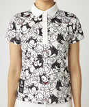 여성을위한 짧은팔 폴로 셔츠 시끄러운 골프 시드 머스 골프 일본 제품 일본어 표준 2025 가을/겨울 뉴 골프 착용