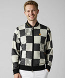 니트 블라우슨 남자의 시끄러운 골프 골프 시드 머스 골프 일본인 정통 일본 표준 2025 가을/겨울 새 골프웨어