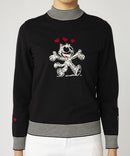 여자 스웨터 시드 머스 골프 시끄러운 일본 일본 일본 표준 2025 가을/겨울 새 골프 착용