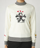 여자 스웨터 시드 머스 골프 시끄러운 일본 일본 일본 표준 2025 가을/겨울 새 골프 착용