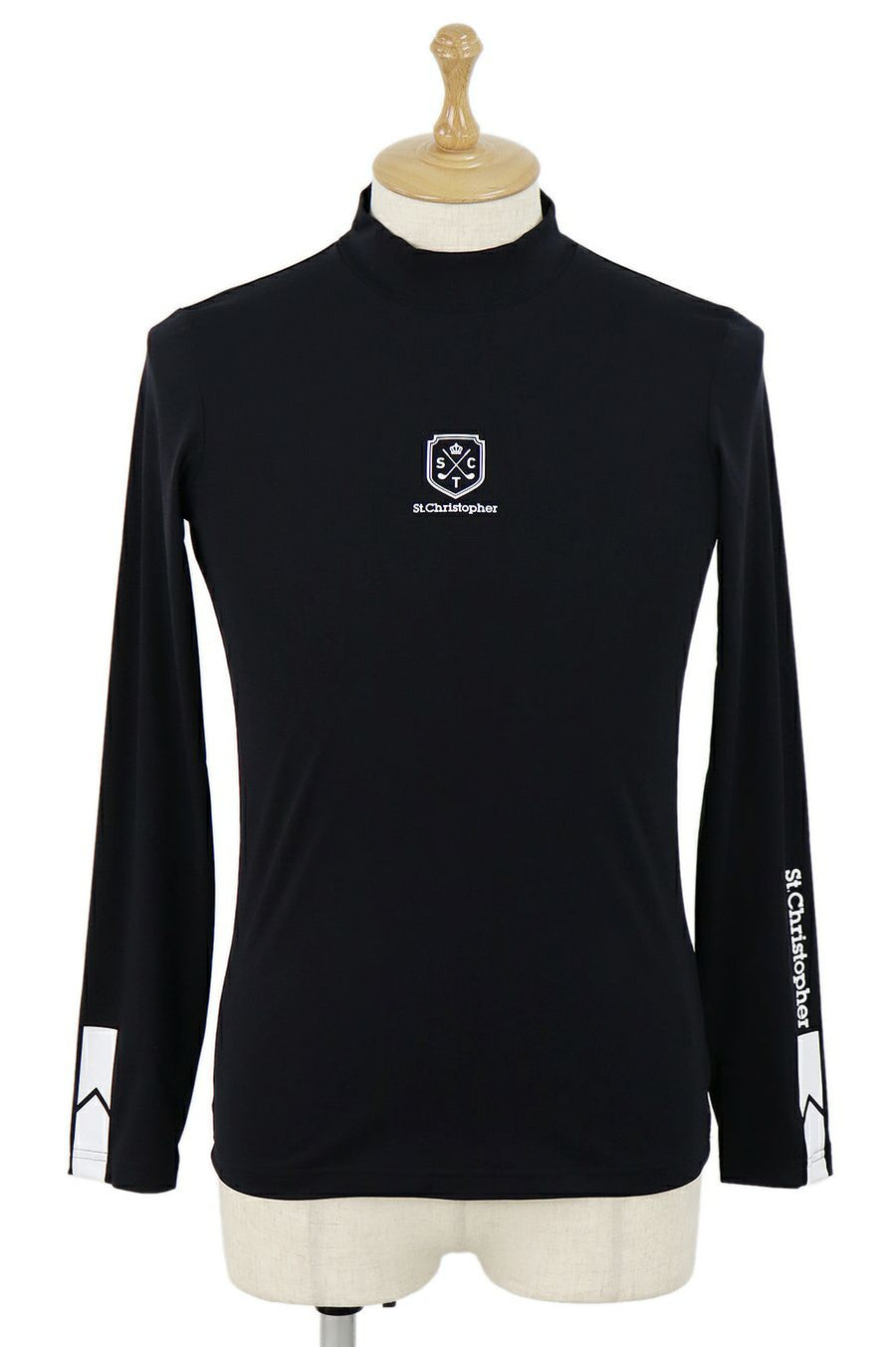 ハイネックシャツ メンズ セントクリストファー St.Christopher ゴルフ