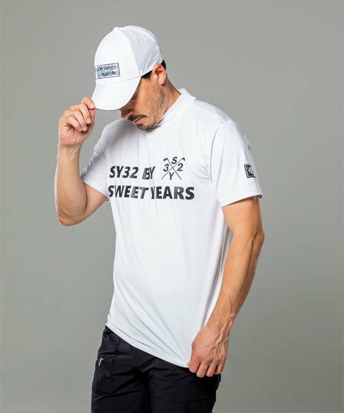 ハイネックシャツ メンズ SY32 by SWEET YEARS GOLF エスワイサーティトゥ バイ スィートイヤーズ ゴルフ 日本正規品 メンズ  ゴルフウェア