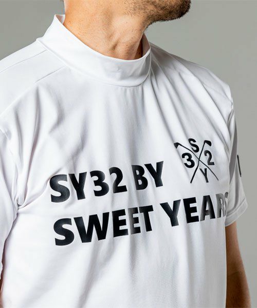 高頸襯衫男士SY32，Sweet Gore Golf Eswisarty，Sweet Iyers Golf Japan Japan Pureine Men's高爾夫服裝