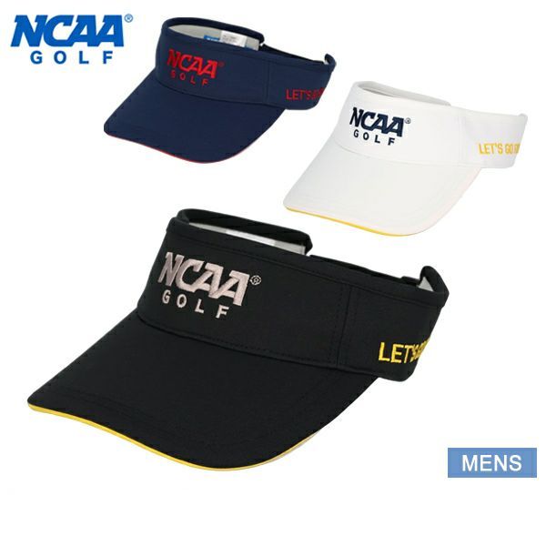 サンバイザー メンズ エヌシーエーエー ゴルフ NCAA GOLF 日本正規品  ゴルフウェア