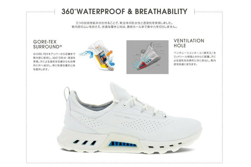 シューズ レディース エコーゴルフ ECCO GOLF  ゴルフ