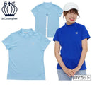 女子高脖子襯衫聖克里斯托弗高爾夫服裝