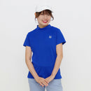 女子高脖子襯衫聖克里斯托弗高爾夫服裝