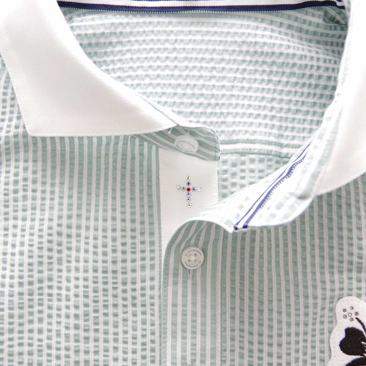 ポロシャツ メンズ セントクリストファー St.Christopher ゴルフウェア