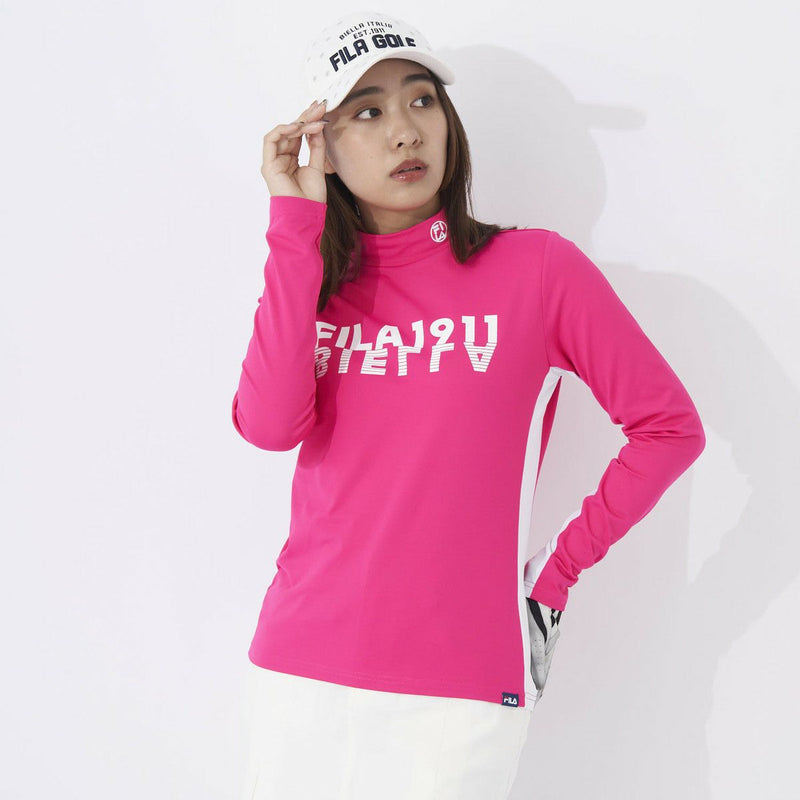 【40％OFFセール】ハイネックシャツ レディース フィラ フィラゴルフ FILA GOLF  ゴルフウェア