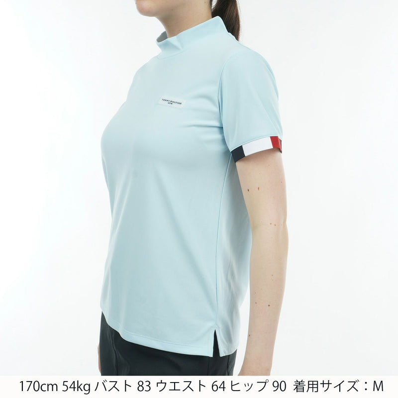 High Neck Shirt Ladies Tommy Hilfiger Golf TOMMY HILFIGER GOLF Japan Genuine Spring / Summer New Golf wear